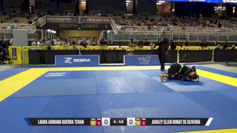 Ashley Ellen Donat De Oliveira vs Laura Adriana Guerra Teran 2025 Pan Jiu Jitsu IBJJF Championship