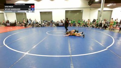 175 lbs Lyle Heck, Kansas vs Myles Handsaker, Iowa Red