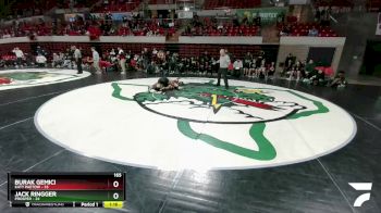 165 lbs Semis (4 Team) - Burak Gemici, Katy Paetow vs Jack Ringger, Prosper