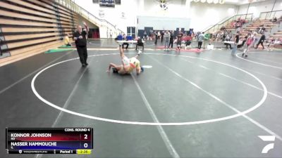 157 lbs Cons. Round 4 - Konnor Johnson, ND vs Nasser Hammouche, IL