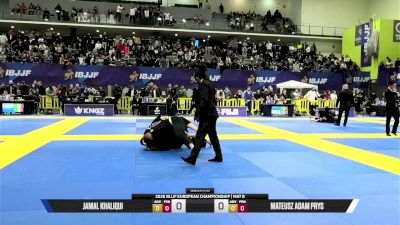 Mateusz Adam Prys vs Jamal Khaliqui 2026 European Jiu-Jitsu IBJJF Championship