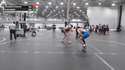 215 lbs Finals (8 Team) - Brannock Barlow, Team Shutt GT vs Ryan Burke, Savage WA Nightmares