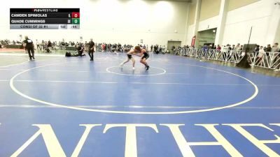 132 lbs Consi Of 32 #1 - Camden Spiniolas, IL vs Quade Cummings, DE