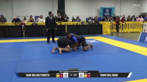 Sonny Noel Hodge vs Daine Willard Perrotta 2026 Pan IBJJF Jiu-Jitsu No-Gi Championship