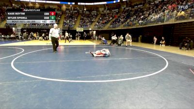 55 lbs Round Of 32 - Kase Boytim, Connellsville vs Myles Spidell, Chambersburg