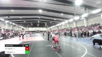 88 lbs Semifinal - Mia Padilla, Stout Wr Acd vs Karlina Mendez, 806 Takedown Wreslting