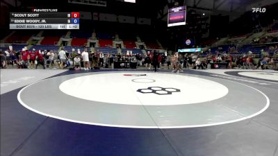 120 lbs Cons. Rd Of 16 - Scout Scott, ID vs Eddie Woody, Jr., IA