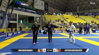 Matthew David McAlister vs Juan Carlos Mendoza 2025 Master International IBJJF Jiu-Jitsu North American Championship