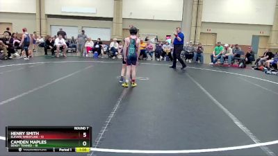 72 lbs Round 7 (8 Team) - Camden Maples, Dendy Trained vs Henry Smith, Elevate Wrestling