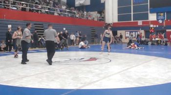 160 lbs Quarterfinal - Owen Ivcic, Bentworth vs Garrett Newman, McGuffey