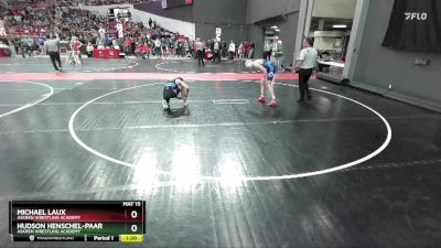 120 lbs Quarterfinal - Hudson Henschel-Paar, Askren Wrestling Academy vs Michael Laux, Askren Wrestling Academy