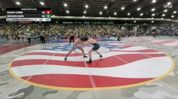 140 lbs Cons. Round 4 - Elijah Labbe, Touch Of Gold vs Brooks Bath, Touch Of Gold