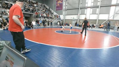 53 lbs 5th Place Match - Ean Denny, Inland Northwest Wrestling Training Center vs Trapper Feist, Sandpoint Legacy Wrestling Club
