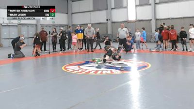 71 lbs 3rd Place Match - Nash Lyden, Lakeland Wrestling Club vs Hunter Anderson, COWA