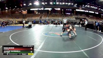 160 lbs Champ. Round 3 - Dominic Bambinelli, Mill Creek vs Ryan Beirne, Satellite