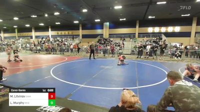 78 lbs Consolation - Maxim Litvinov, Savage House WC vs Liam Murphy, Reign WC