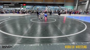 70 lbs 5th Place - Lincoln Sanders, Team Tulsa Wrestling Club vs Casa Du, Mat Demon Wrestling Club