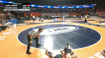 3A 157 lbs Cons. Round 1 - Caden Ljubenko, Park Ridge (Maine South) vs Anthony Klikas, Buffalo Grove