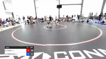 45 kg 3rd Place - Dru Ayala, Sebolt Wrestling Academy vs Dominic DiGiacomo, JK Squad