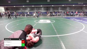113 lbs Round Of 16 - Nikos Filipos, PA vs Alex Rozas, LA