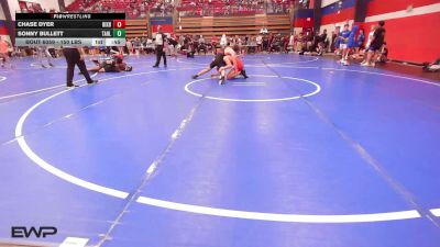 150 lbs Consi Of 8 #2 - Chase Dyer, Bixby HS Boys vs Sonny Bullett, Tahlequah Boys High School