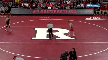 157 m, Michael Kemerer, Iowa vs Brett Donner, Rutgers