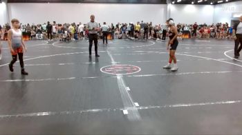 90 lbs Quarterfinal - Wesley Woodside, Well Trained vs Santiago Zapata, Woodland Wrestling
