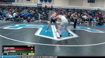 195 lbs Champ. Round 2 - Gavin Owen, Foley vs Dylan Weber, Becker