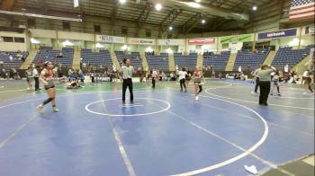 109 lbs 2nd Place - Irini Poka, Rapid City Cobblers vs Mataya Jacobs, Rapid City Cobblers