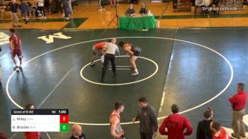 Consolation - Joe Wiley, Hingham vs Steve Brooks, Whitman-Hanson