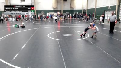 55 lbs Cons. Round 3 - Ellis Koenigseker, Broomfield High School vs Gideon Huber, Ankeny Wrestling Club