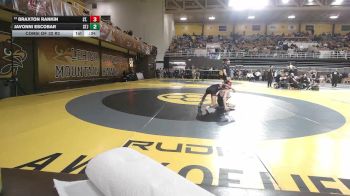 106 lbs Consi Of 32 #2 - Braxton Rankin, St. Christopher's School vs Javonni Escobar, St Johns (TX)