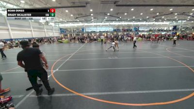 138 lbs Champ. Round 2 - Roan Dukes, Unattached vs Brady Mcalister, Unattached