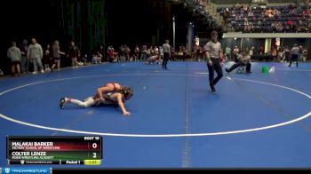 95 lbs Quarterfinal - Colter Lenze, Moen Wrestling Academy vs Malakai Barker, Victory School Of Wrestling