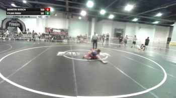 126 lbs Consi Of 16 #2 - Demetri Bosch, Thorobred WC vs Tyler Penh, San Diego Move