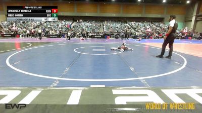 37 lbs Consi Of 8 #2 - Jesselle Medina, Red Star Wrestling Academy vs Reid Smith, Buckaroo Wrestling Club