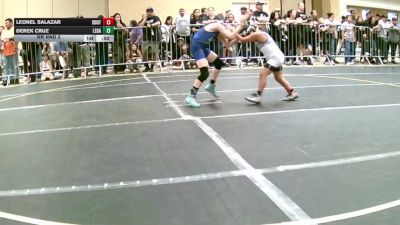 70 lbs Rr Rnd 2 - Leonel Salazar, Southwest Stallions WC vs Derek Cruz, Legacy Wrestling Center