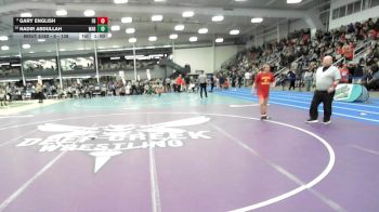 5 - 138 lbs Cons. Round 1 - Nadir Abdullah, Warwick vs Gary English, Franklin County