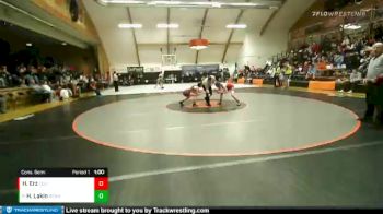 100 lbs Cons. Semi - Hailey Lakin, Redmond vs Hannah Erz, Central Linn