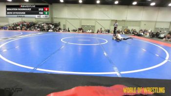 58 lbs Final - Braxton Rodriguez, Team Speed vs Zeth Dykhouse, POWA 9U
