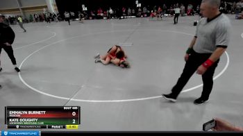 125 lbs Cons. Round 5 - EmmaLyn Burnett, Missouri vs Kate Doughty, Lockdown Wrestling Club