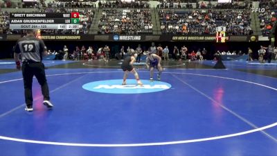 125 lbs Cons. Round 2 - Aidan Gruenenfelder, Loras vs Brett Birchman, Wartburg