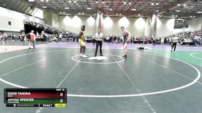 215B Cons. Round 3 - Asyiah Spencer, McAlester vs David Tanona, Nixa