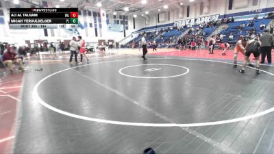 144 lbs Cons. Round 2 - Ali Al Talqani, Valhalla vs Micah Yeruuldelger, Point Loma