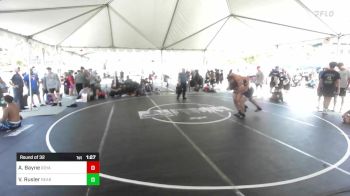 190 lbs Round Of 32 - August Bayne, Royalty WC vs Vincent Rusler, Bear Wr Ac