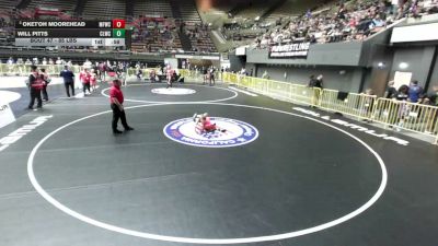 85 lbs Champ. Rd Of 16 - Oket'oh Moorehead, McKinleyville Freestyle Wrestling Club vs Will Pitts, Carlsbad Legacy Wrestling Club