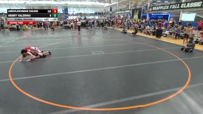 106 lbs Cons. Round 1 - Henry Valerino, Unattached vs Abdulrahman Salem, Unattached