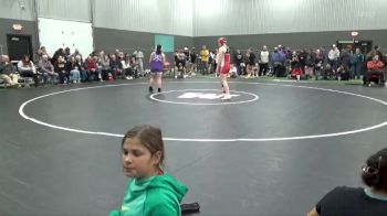JV-40 lbs Round 2 - Caitlin Schott, Williamsburg vs Rowan Morris, Keokuk