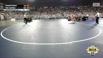 B5A-144 lbs 1st Place Match - Toby Shipman, Coweta vs Gunner Murray, Claremore