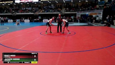 152 lbs Cons. Round 1 - Ryatt Weed, Soldotna vs Jackson Anding, Soldotna